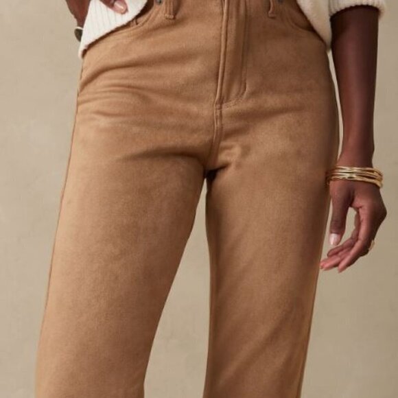 Banana Republic High-Rise Vegan SUEDE Black Skinny Stretch Jeans 26/2 RT$100 - Picture 5 of 9